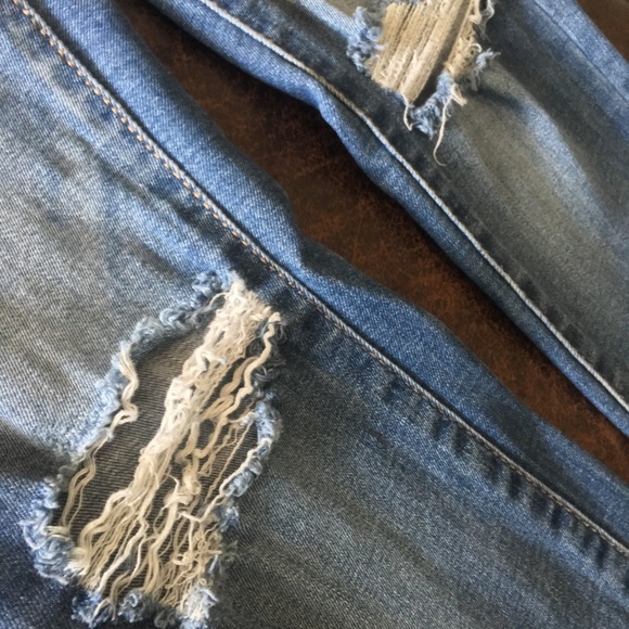 High waisted blue jeans - Picture 2 of 2